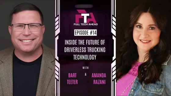Inside the Future of Driverless Trucking Technology with Bart Teeter